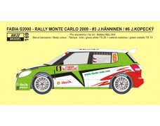 Transkit – Fabia S2000 Rally Monte Carlo 2009